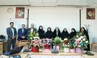 جلسه دفاع دکتری خانم بنفشه صفی زاده